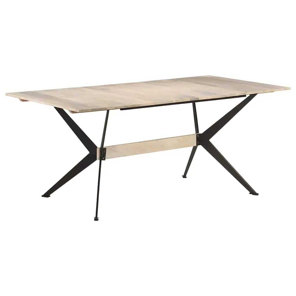Dining Table 180x90x76 cm Solid Mango Wood 321688 - Furniture