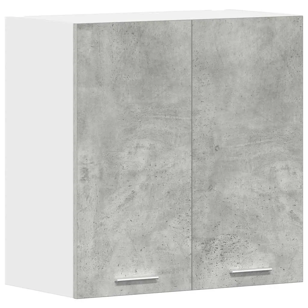 Hanging Cabinet Lyon Concrete Grey 60x31x60 cm Engineered Wood 801272 - Furniture