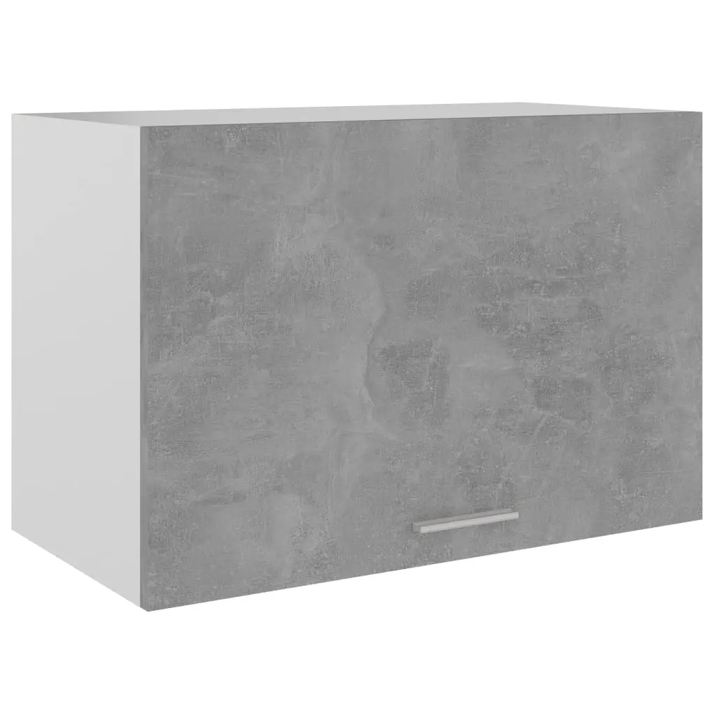 Hanging Cabinet Concrete Grey 60x31x40 cm Engineered Wood 802517 - Furniture