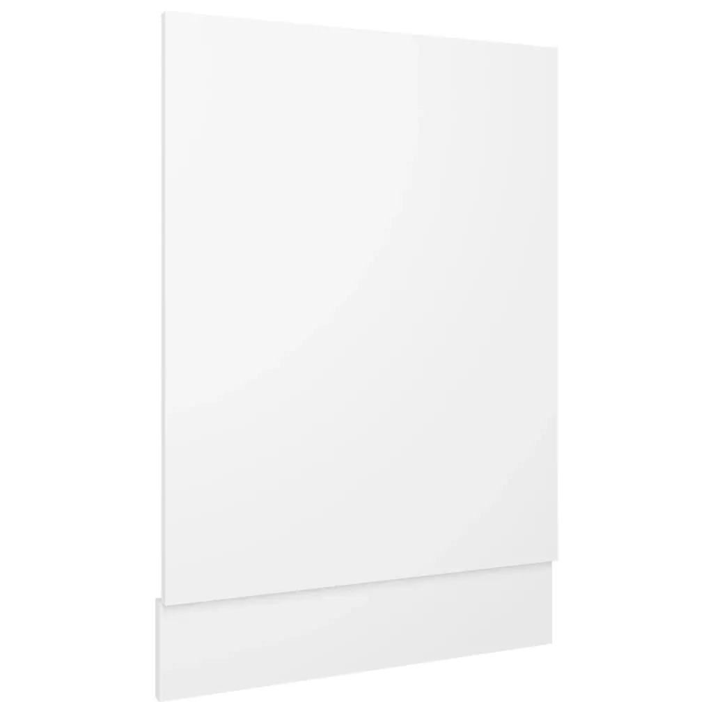 Dishwasher Panel Lyon White 45x3x67 cm Engineered Wood 802554 - Home & Garden