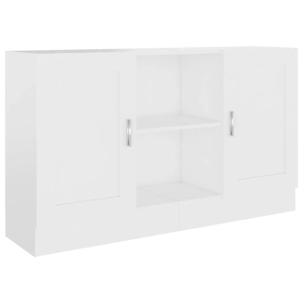 Sideboard White 120x30.5x70 cm Engineered Wood 802777 - Furniture
