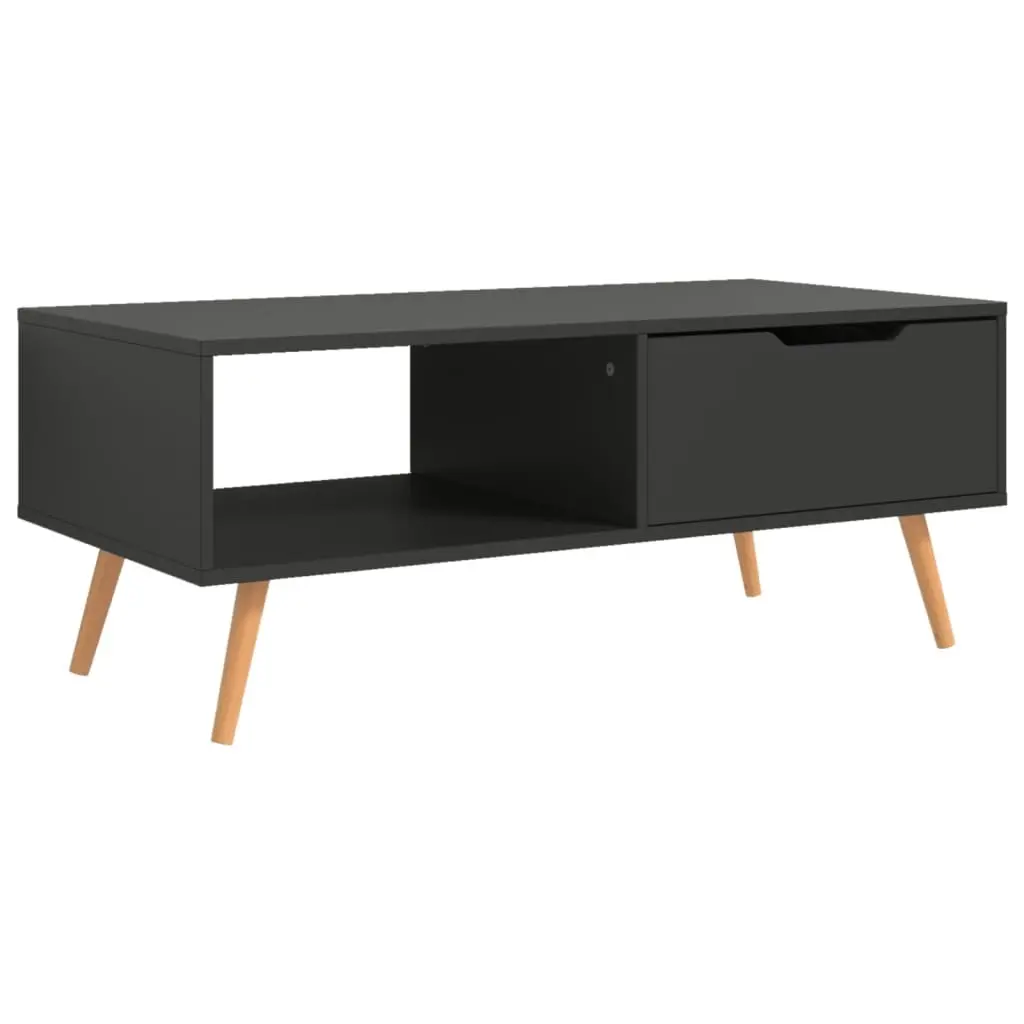 Coffee Table Grey 100x49.5x43 cm Engineered Wood 326788 - Furniture