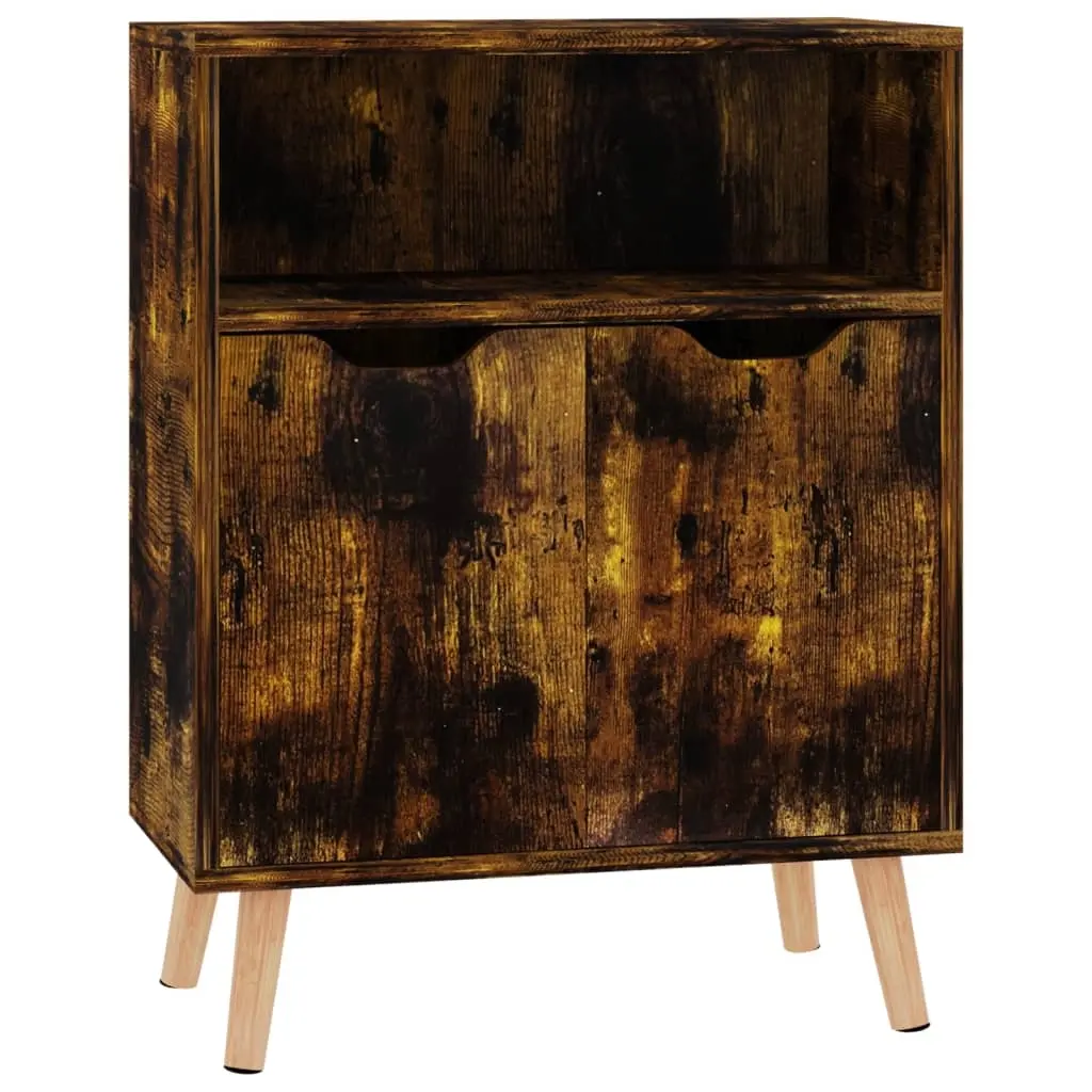 Sideboard Smoked Oak 60x30x72 cm Engineered Wood 326830 - Furniture