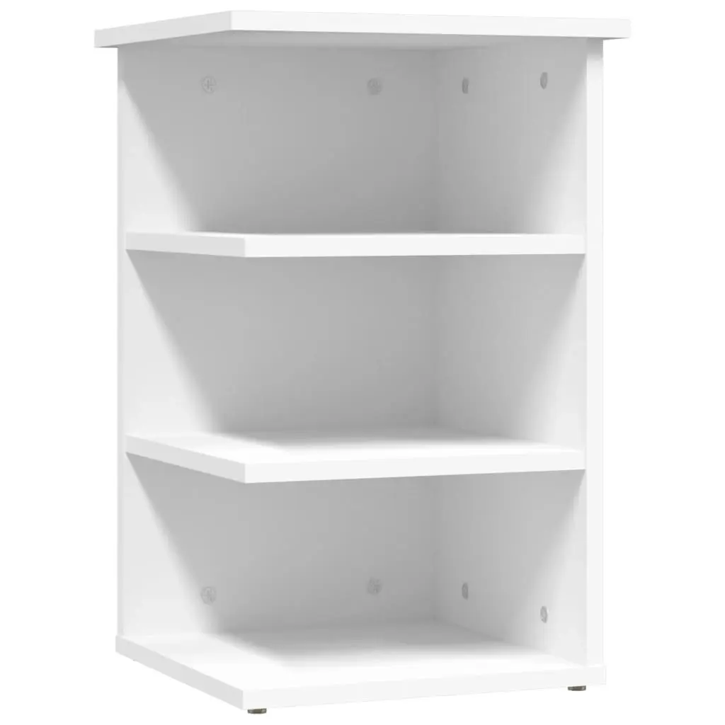 Side Cabinet White 35x35x55 cm Engineered Wood 806274 - Furniture