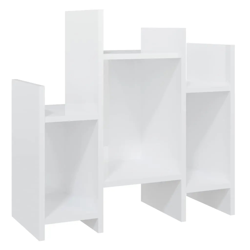 Side Cabinet High Gloss White 60x26x60 cm Engineered Wood 806289 - Furniture