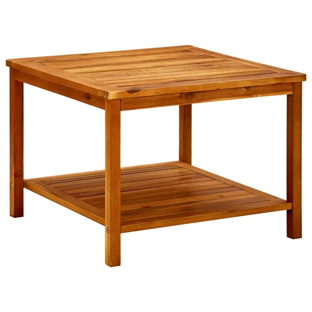 Coffee Table 60x60x45 cm Solid Acacia Wood 316403 - Furniture