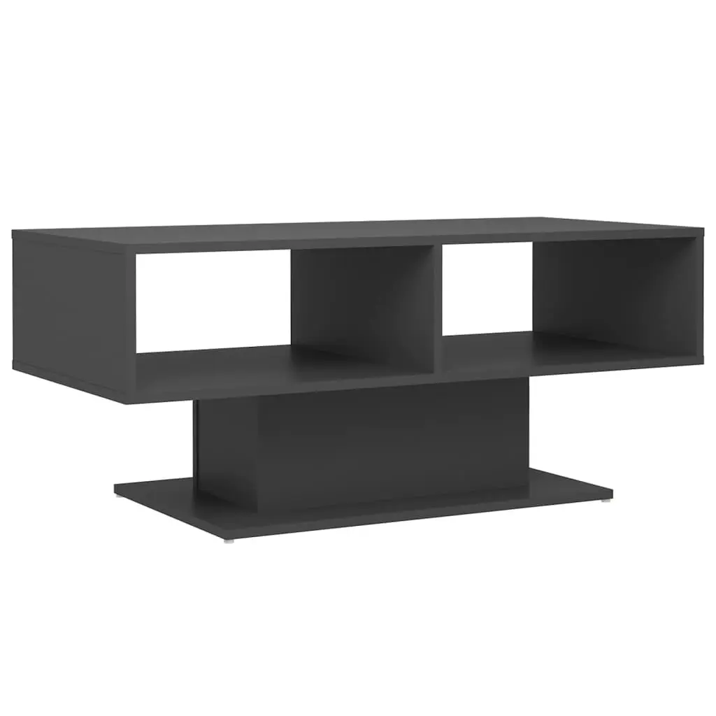 Coffee Table Grey 103.5x50x44.5 cm Engineered Wood 806824 - Furniture