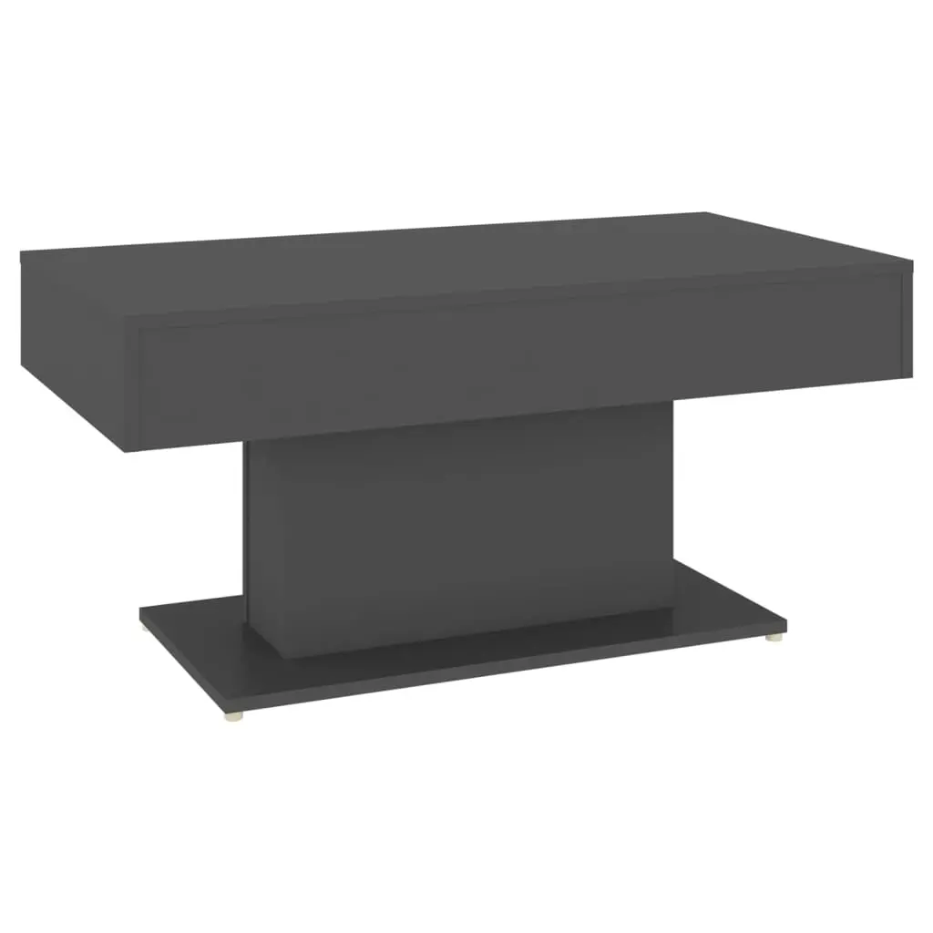 Coffee Table Grey 96x50x45 cm Engineered Wood 806833 - Furniture