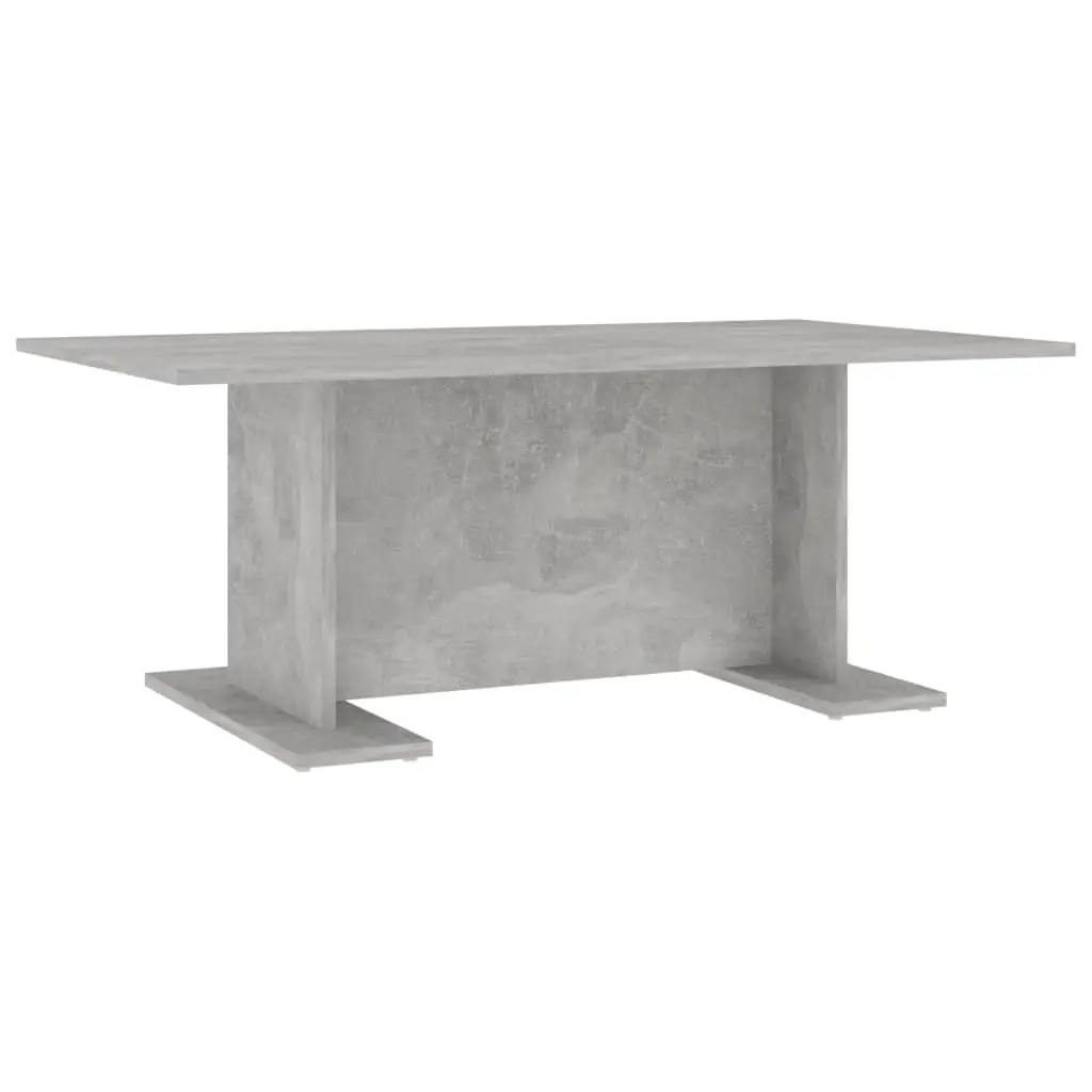 Coffee Table Concrete Grey 103.5x60x40 cm Engineered Wood 806844 - Furniture