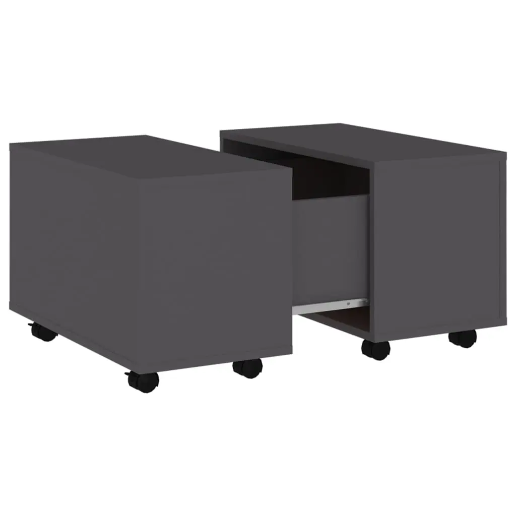 Coffee Table Grey 60x60x38 cm Engineered Wood 806860 - Furniture