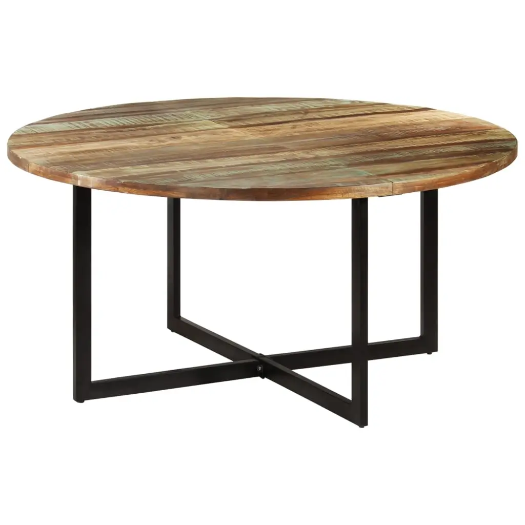 Dining Table 150x75 cm Solid Wood Reclaimed 337074 - Furniture