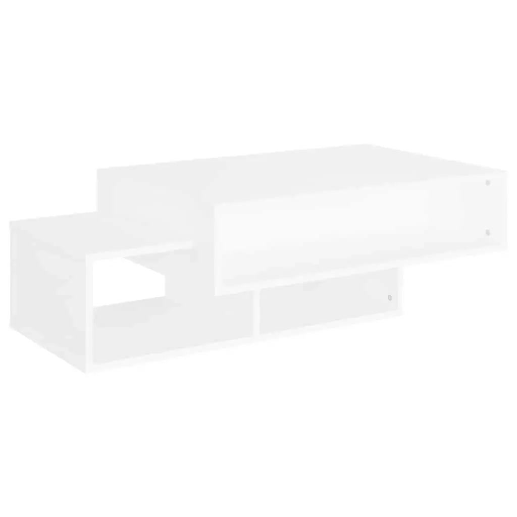 Coffee Table White 105x55x32 cm Engineered Wood 808522 - Furniture
