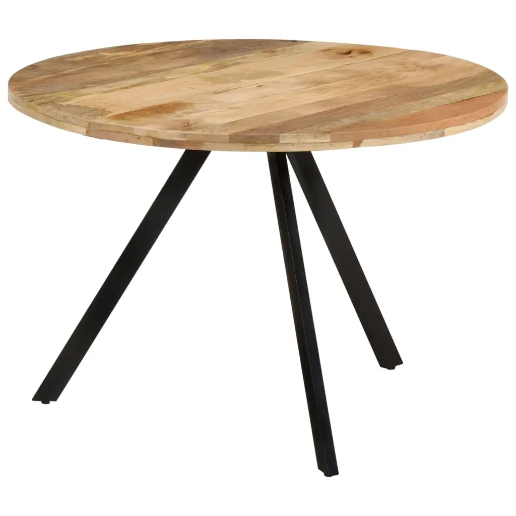 Dining Table 110x75 cm Solid Wood Mango 338476 - Furniture