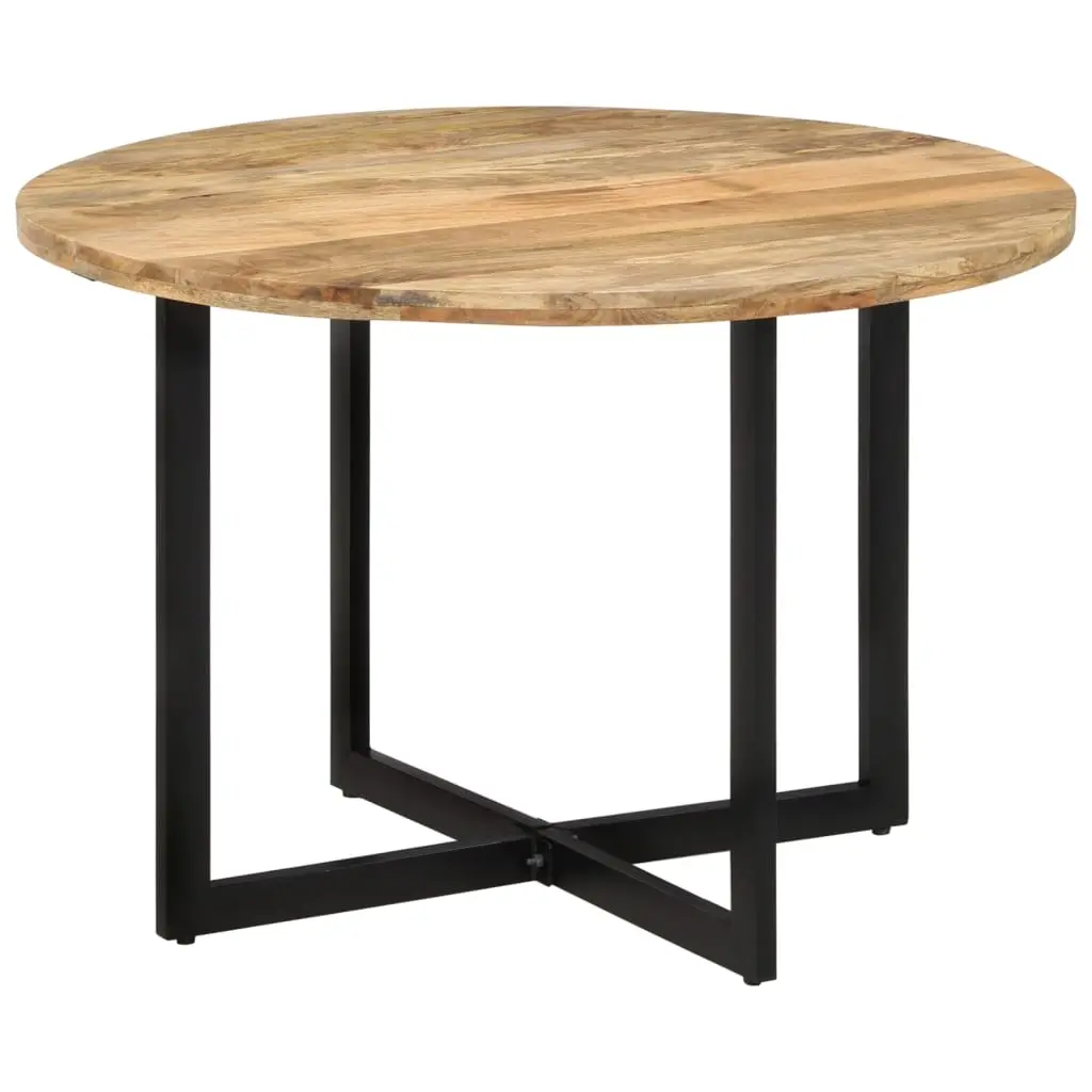 Dining Table 110x75 cm Solid Wood Mango 338479 - Furniture