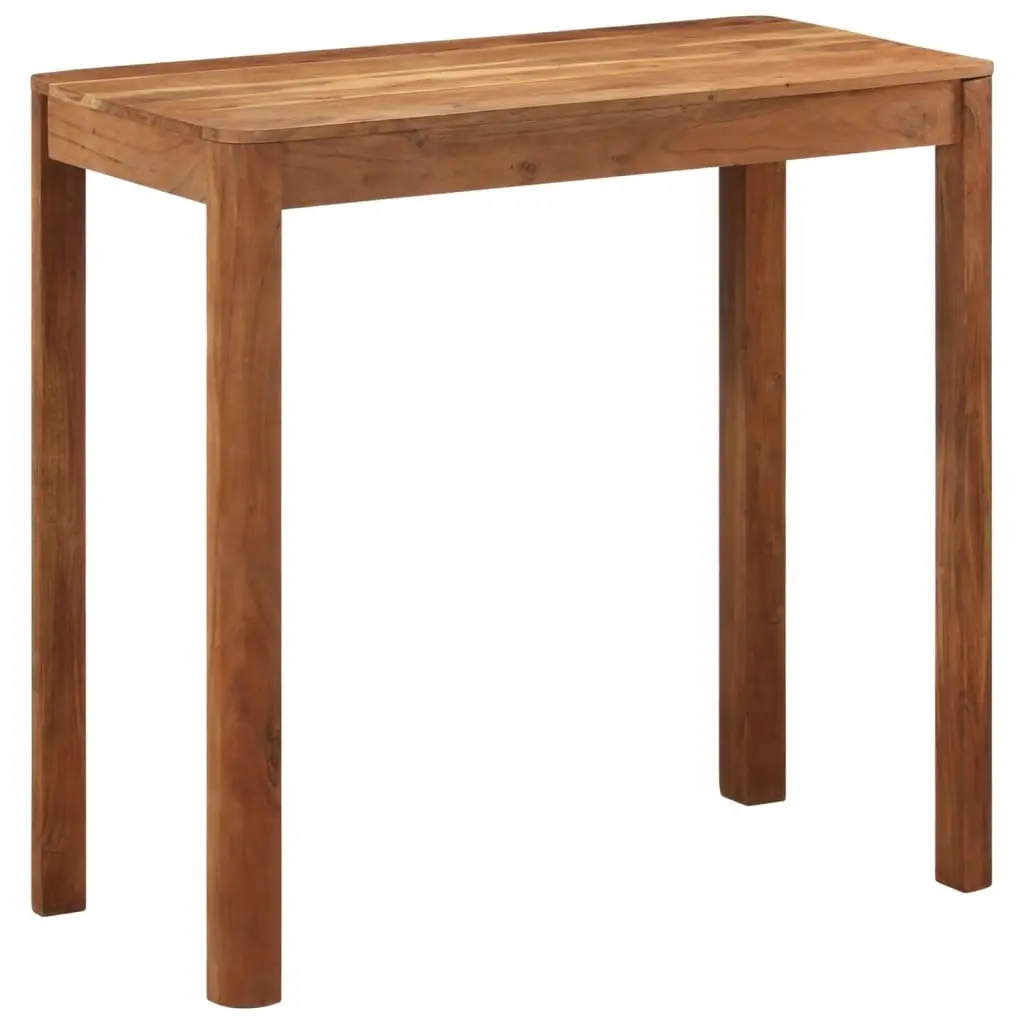 Bar Table Solid Wood Acacia with Honey Finish 110x55x106 cm 337835 - Furniture