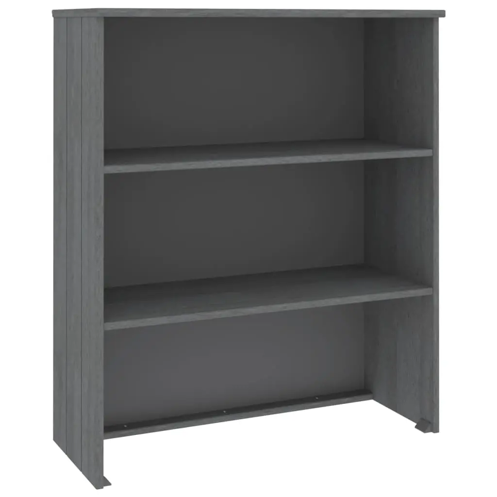 Top for Highboard"HAMAR" Dark Grey 85x35x100cm Solid Wood Pine 340510 - Furniture