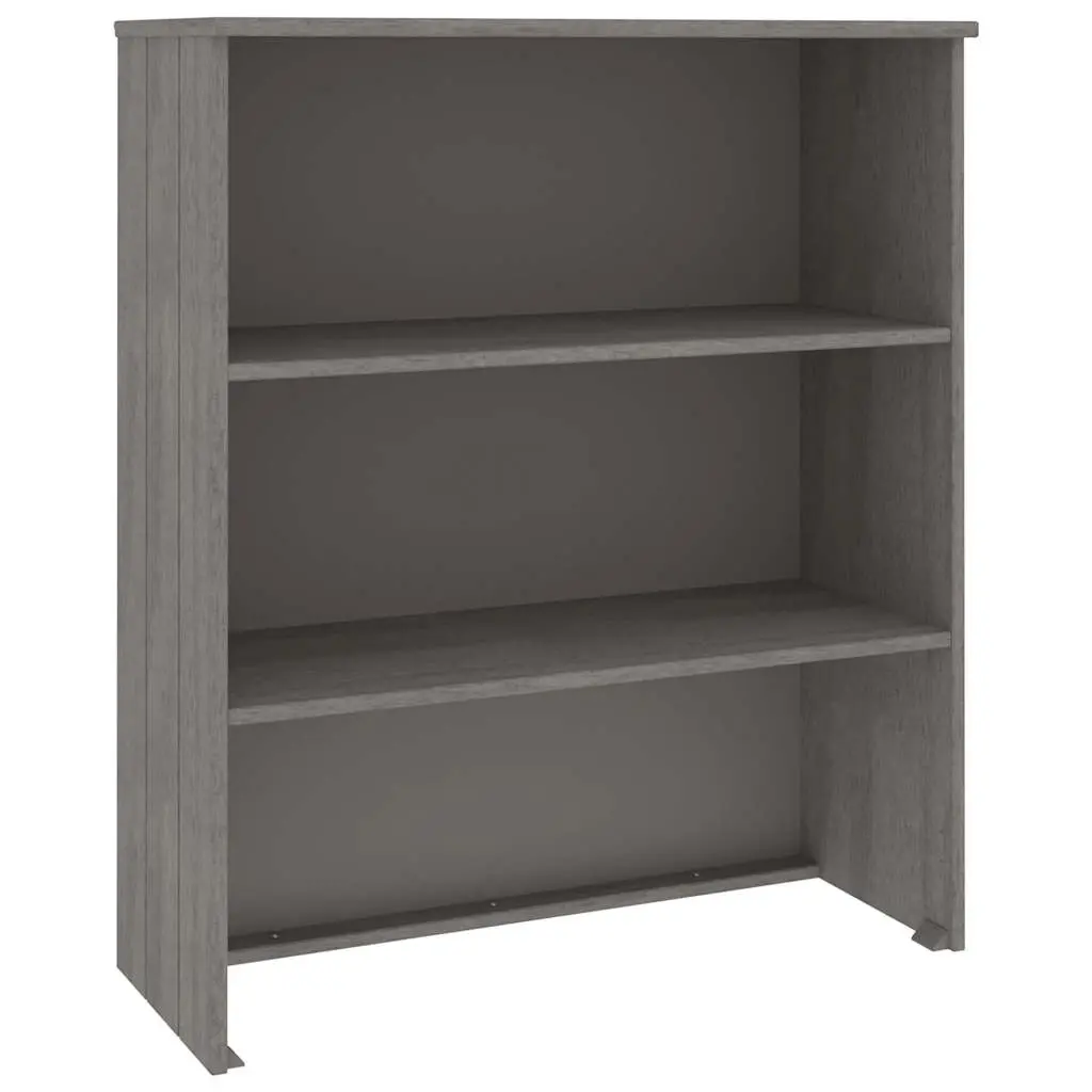 Top for Highboard"HAMAR" Light Grey 85x35x100cm Solid Wood Pine 340511 - Furniture