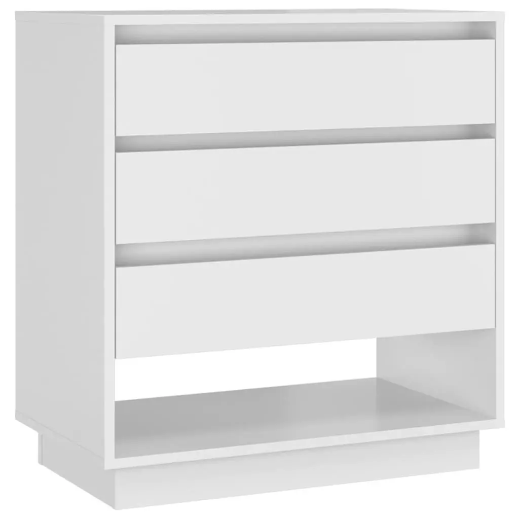 Sideboard White 70x41x75 cm Engineered Wood 809548 - Furniture