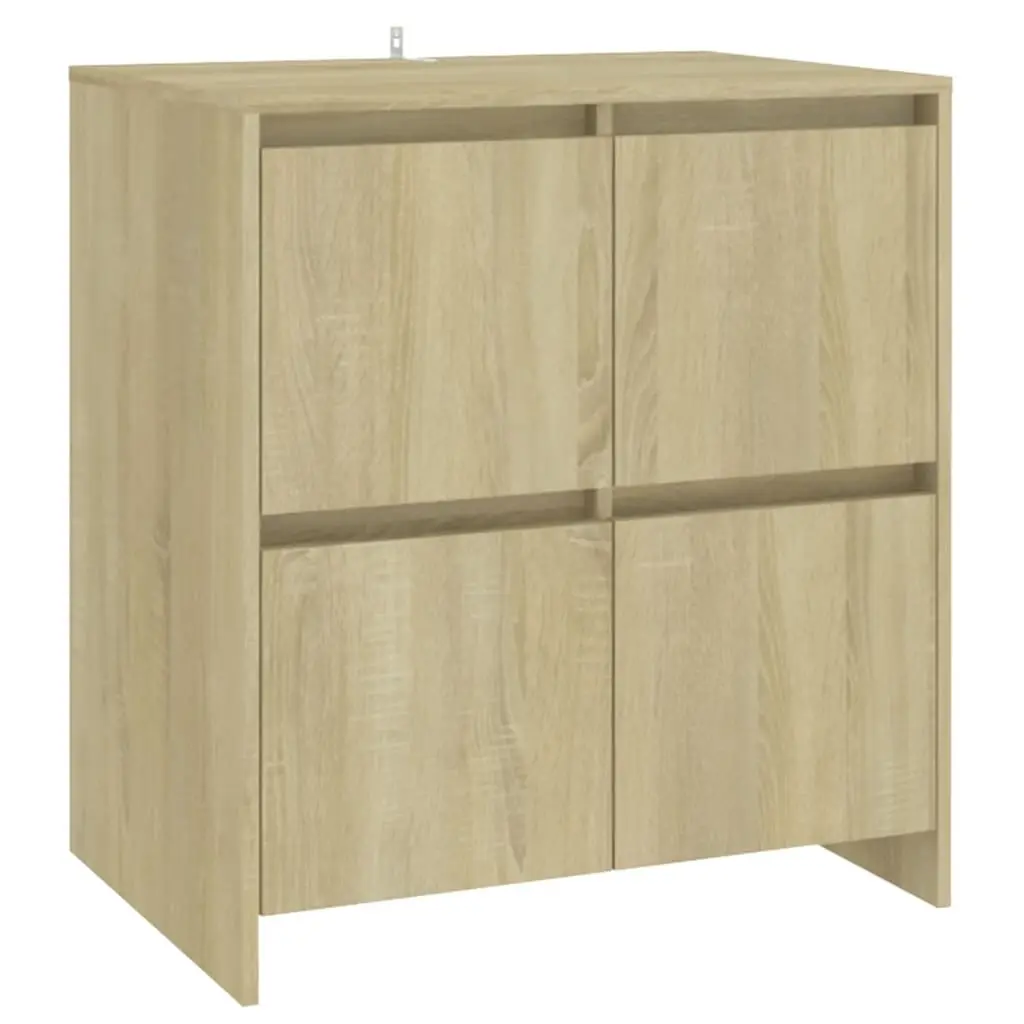 Sideboard Sonoma Oak 70x41x75 cm Engineered Wood 809767 - Furniture