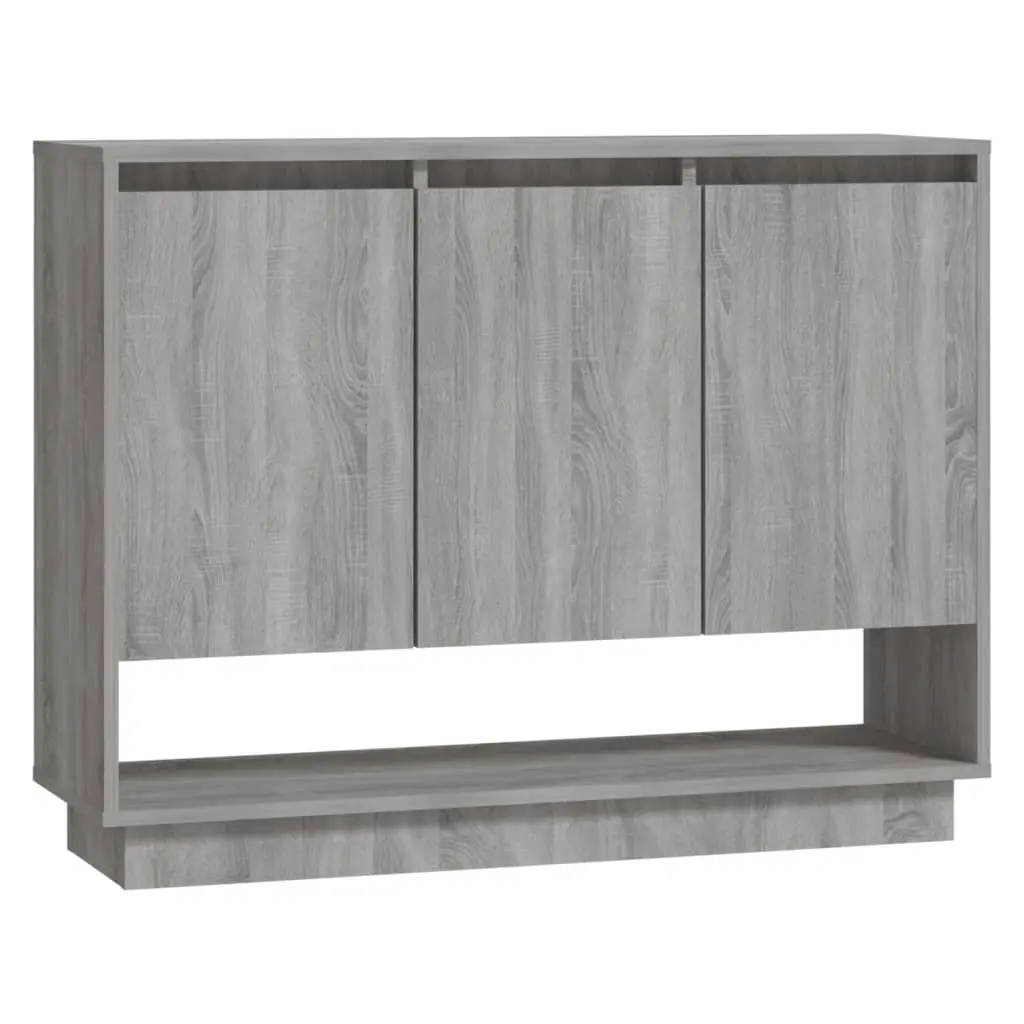 Sideboard Grey Sonoma 97x31x75 cm Engineered Wood 812988 - Furniture
