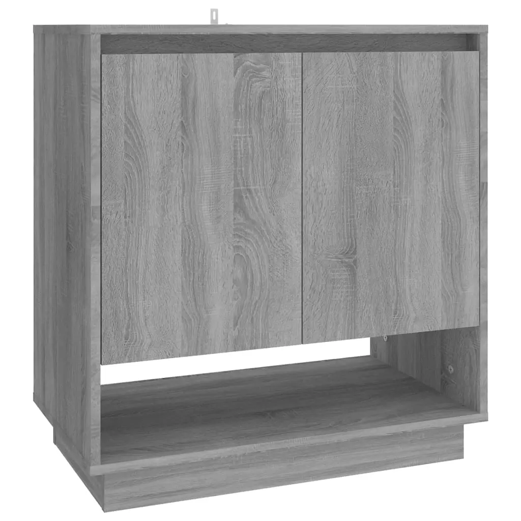 Sideboard Grey Sonoma 70x41x75 cm Engineered Wood 812991 - Furniture