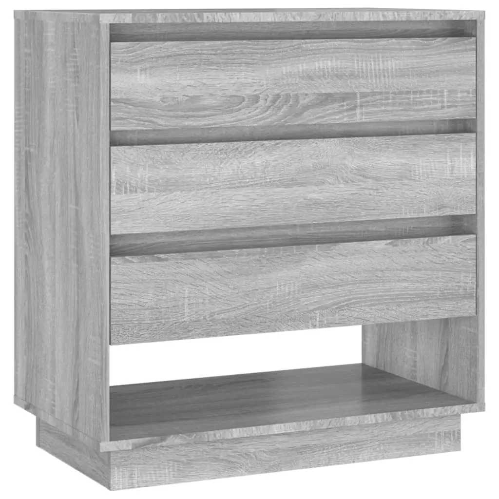 Sideboard Grey Sonoma 70x41x75 cm Engineered Wood 812994 - Furniture
