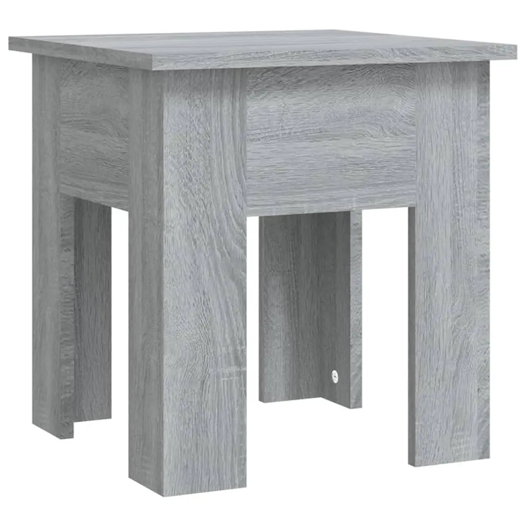 Coffee Table Grey Sonoma 40x40x42 cm Engineered Wood 813072 - Furniture