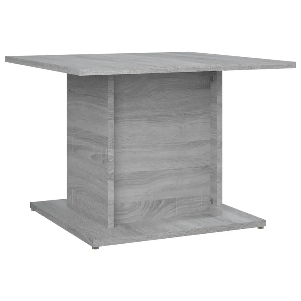 Coffee Table Grey Sonoma 55.5x55.5x40 cm Engineered Wood 813096 - Furniture
