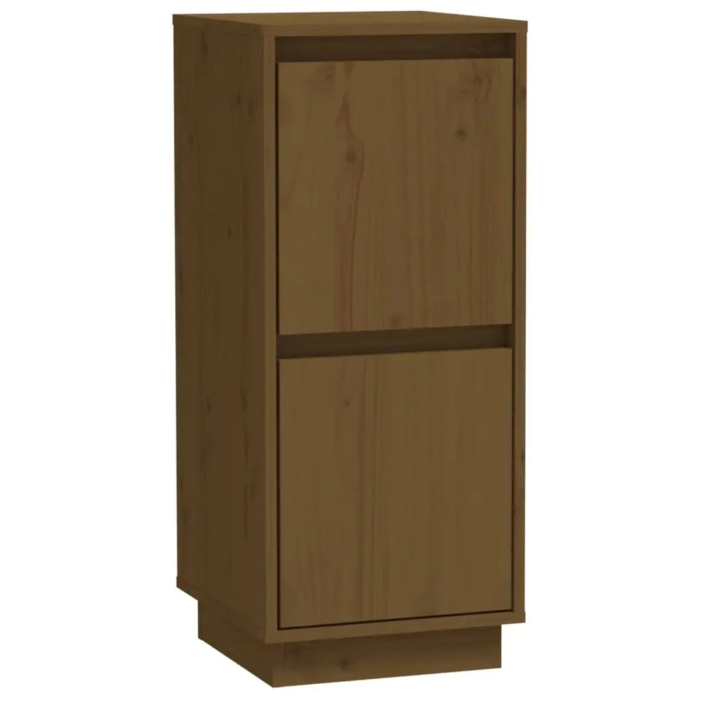 Sideboard Honey Brown 31.5x34x75 cm Solid Wood Pine 813386 - Furniture