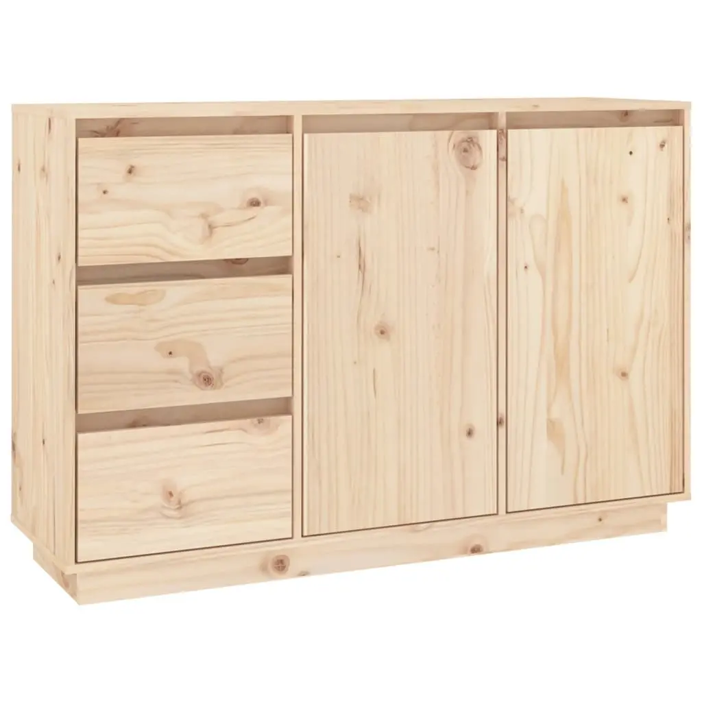 Sideboard 111x34x75 cm Solid Wood Pine 813804 - Furniture