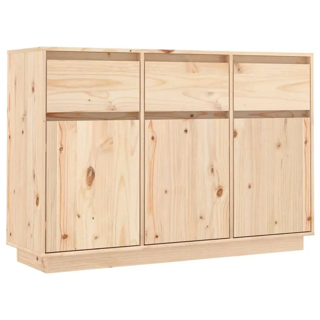 Sideboard 111x36x75 cm Solid Wood Pine 813814 - Furniture