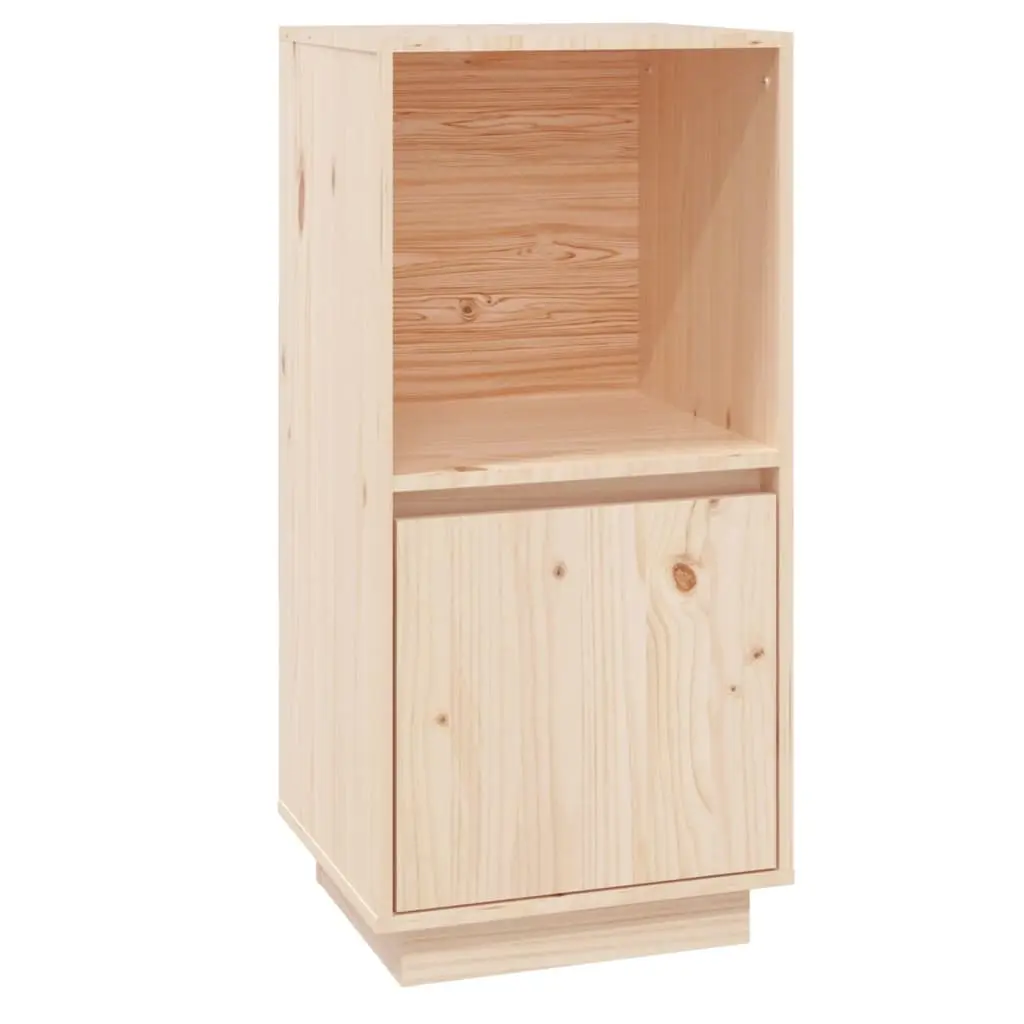 Sideboard 38x35x80 cm Solid Wood Pine 814344 - Furniture