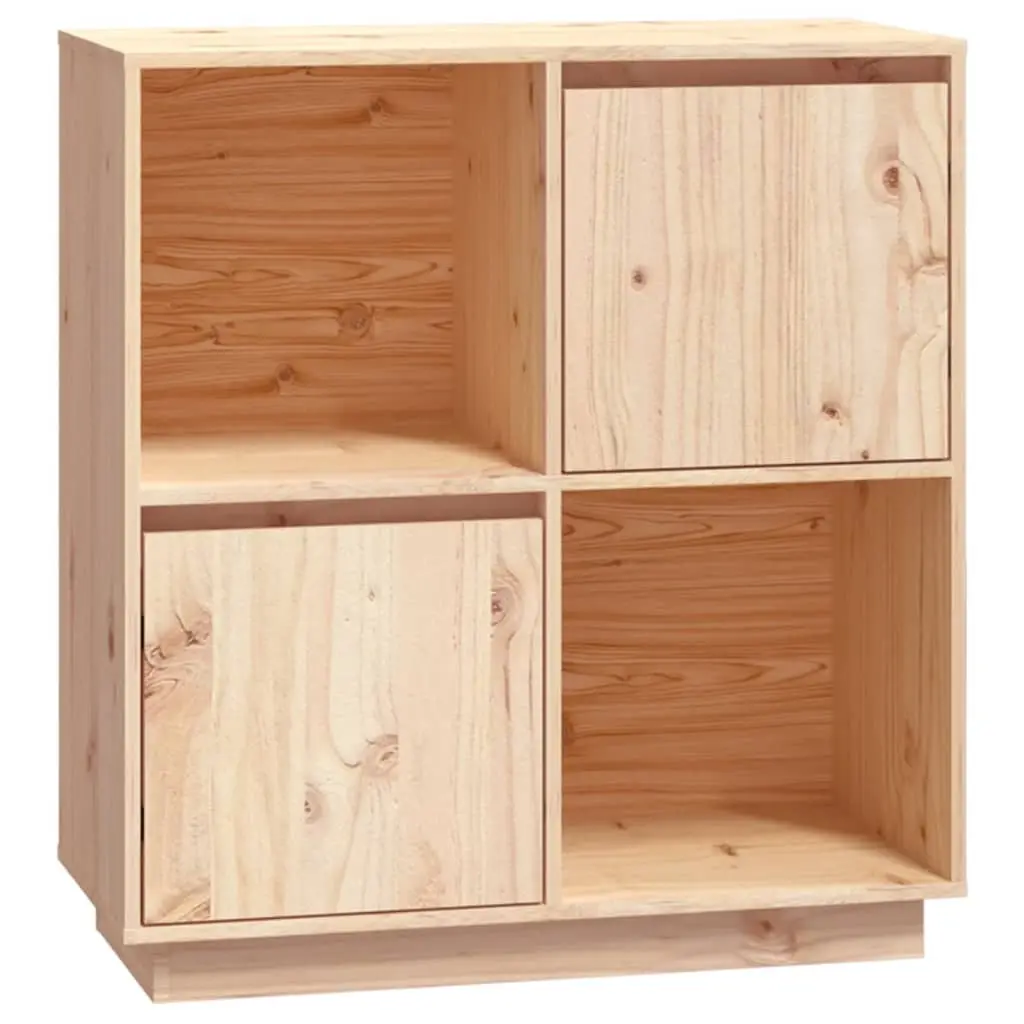 Sideboard 74x35x80cm Solid Wood Pine 814349 - Furniture
