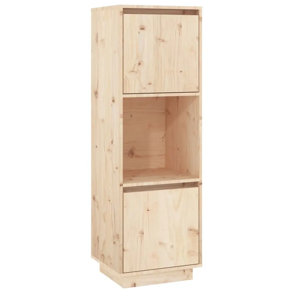 Highboard 38x35x117 cm Solid Wood Pine 814359 - Over 40% off Living Room Furniture