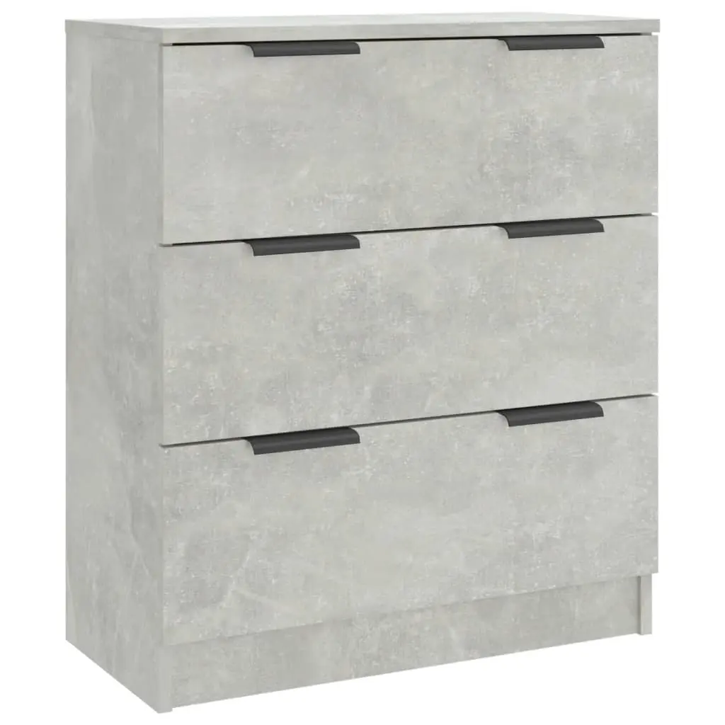 Sideboard Concrete Grey 60x30x70 cm Engineered Wood 811074 - Furniture
