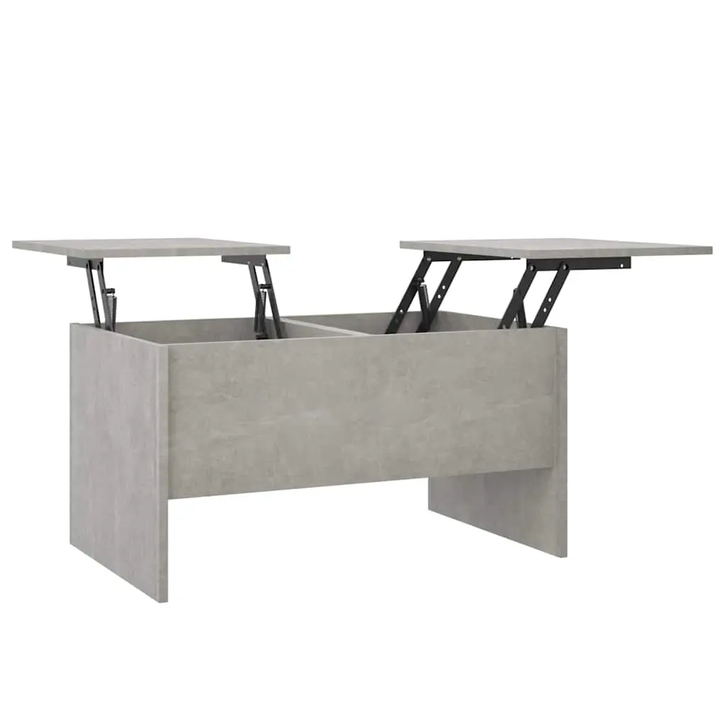 Coffee Table Concrete Grey 80x50x42.5 cm Engineered Wood 809732 - Furniture