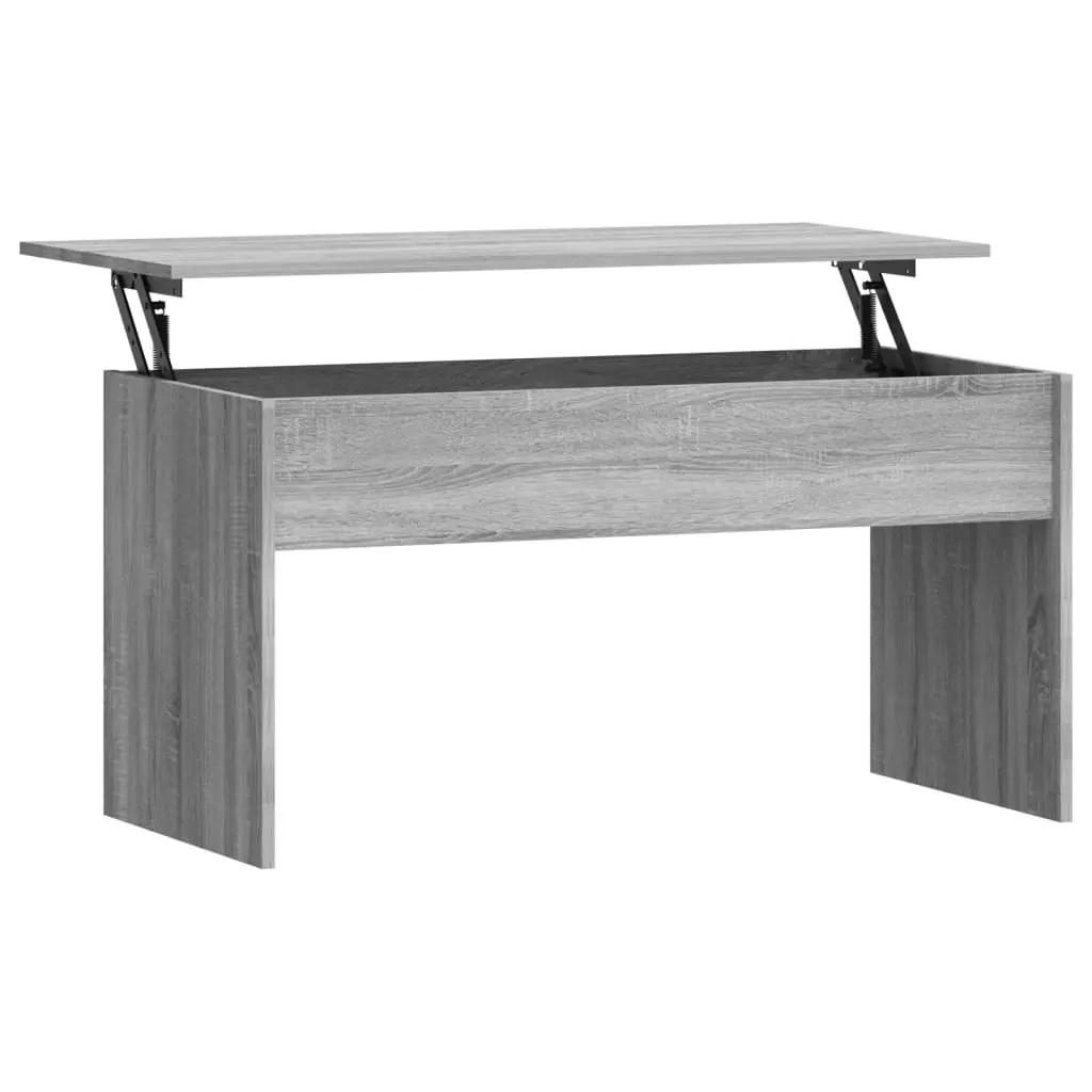 Coffee Table Grey Sonoma 102x50.5x52.5 cm Engineered Wood 819285 - Furniture