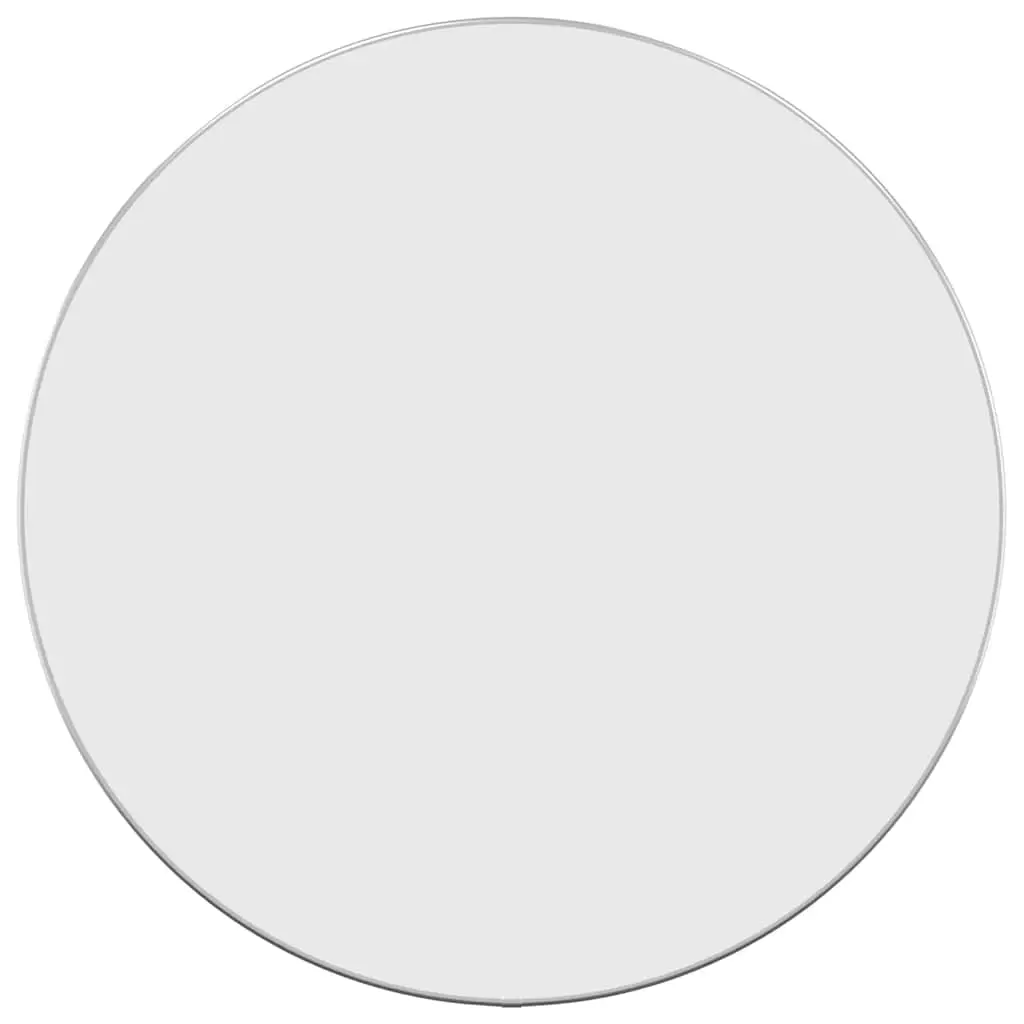 Wall Mirror Silver Ø 60 cm Round 348177 - Home & Garden