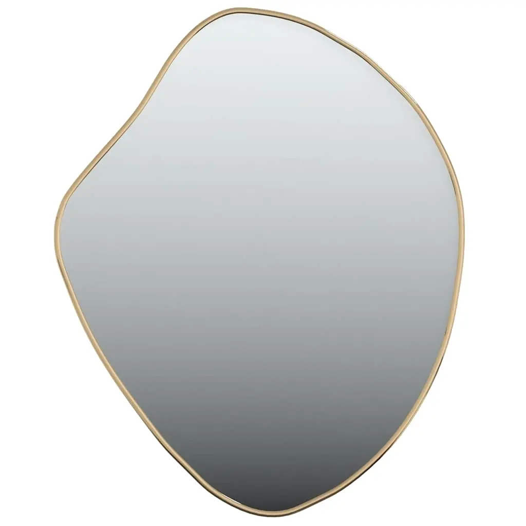 Wall Mirror Gold 60x50 cm 348251 - Home & Garden