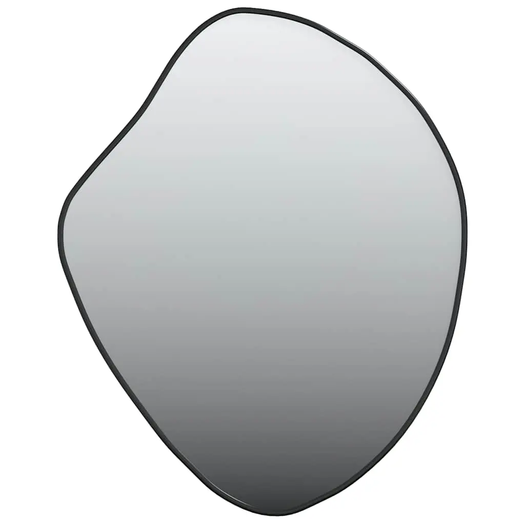 Wall Mirror Black 60x50 cm 348253 - Home & Garden