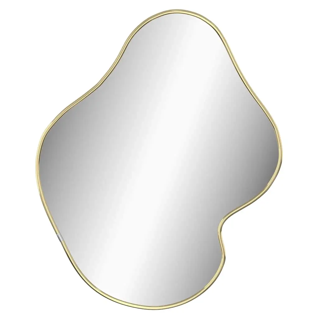 Wall Mirror Gold 60x50 cm 348272 - Home & Garden