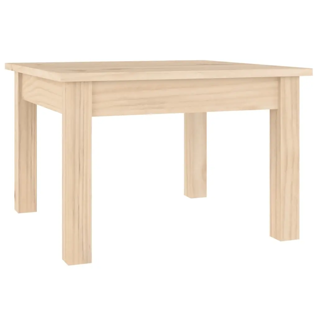 Coffee Table 45x45x30 cm Solid Wood Pine 814224 - Furniture