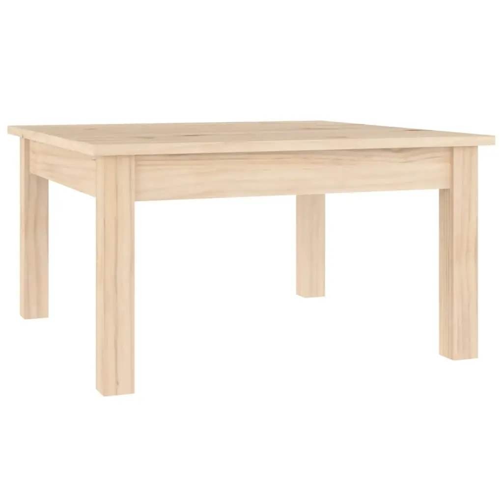 Coffee Table 55x55x30 cm Solid Wood Pine 814229 - Furniture