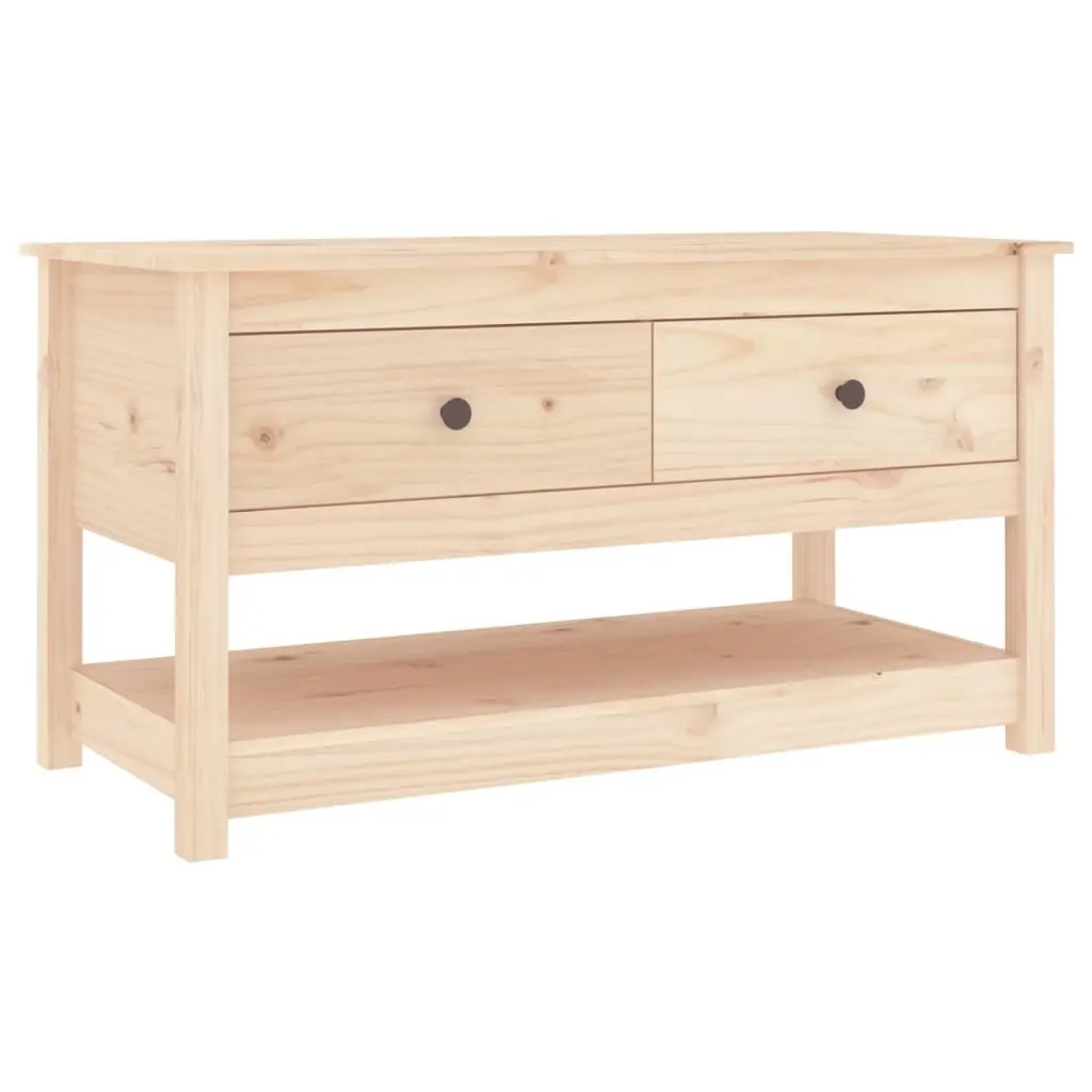 Coffee Table 102x49x55 cm Solid Wood Pine 820921 - Furniture
