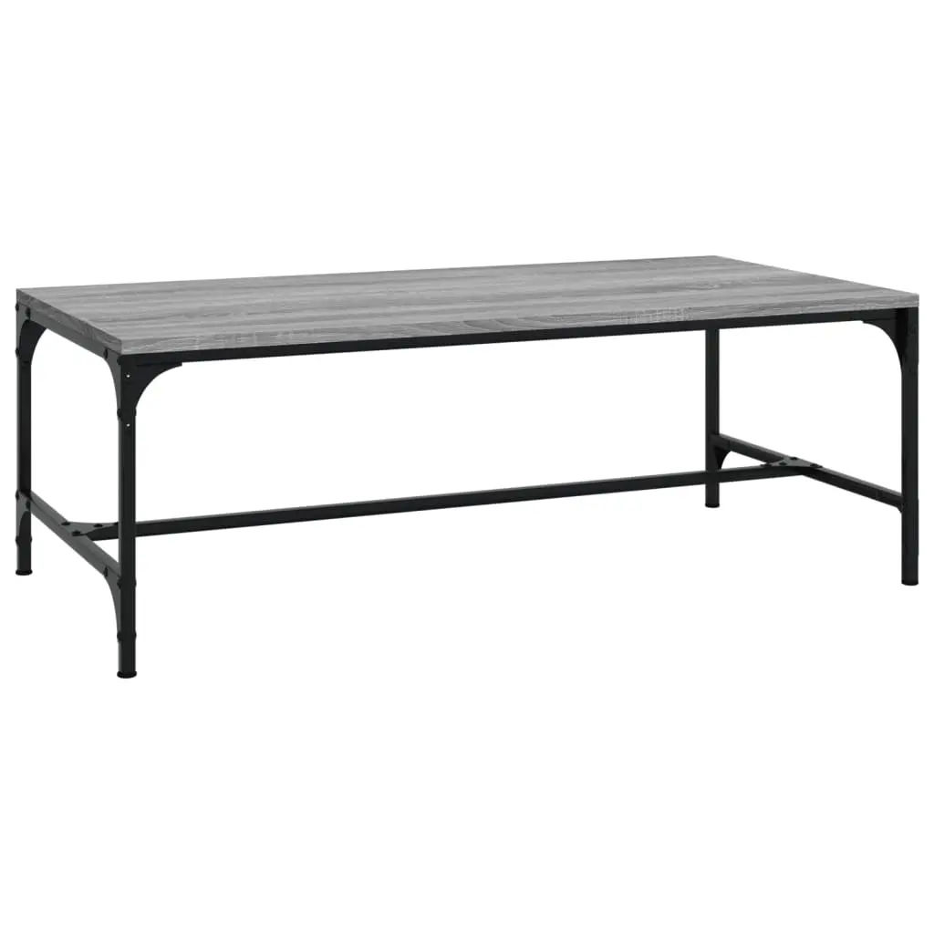 Coffee Table Grey Sonoma 100x50x35 cm Engineered Wood 819390 - Furniture