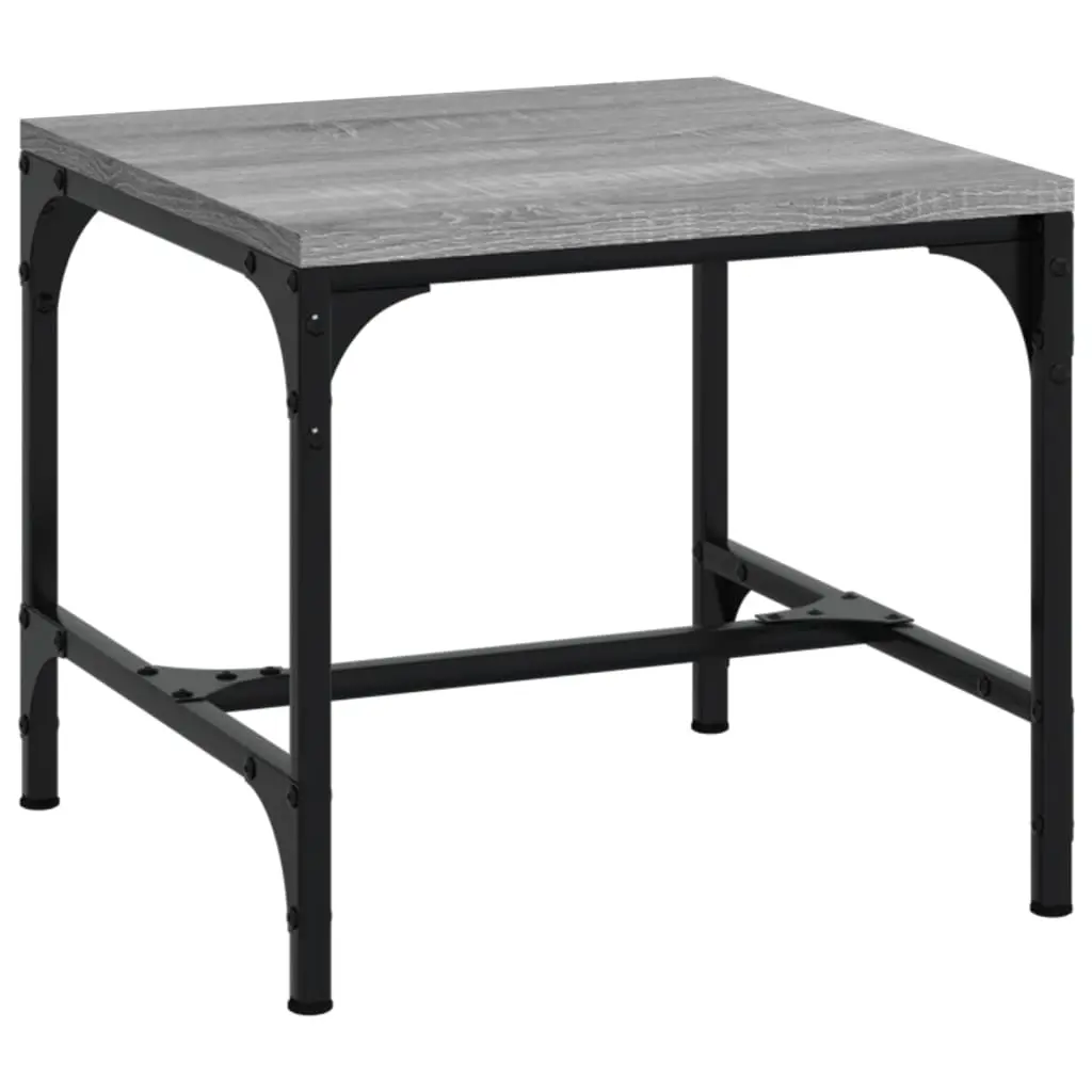 Coffee Table Grey Sonoma 50x50x35 cm Engineered Wood 819400 - Furniture