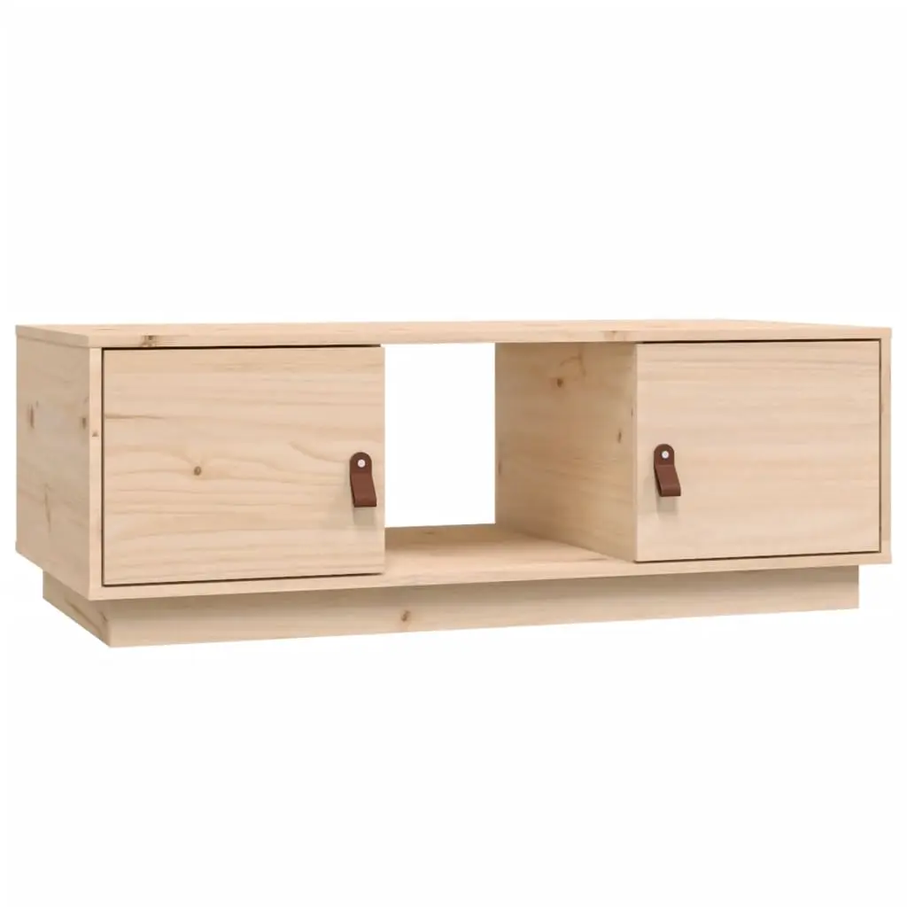 Coffee Table 100x50x35 cm Solid Wood Pine 818265 - Furniture