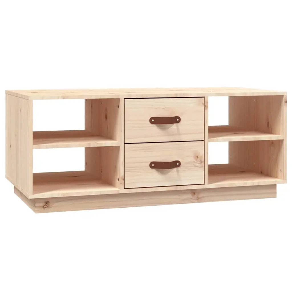 Coffee Table 100x50x41 cm Solid Wood Pine 818270 - Furniture