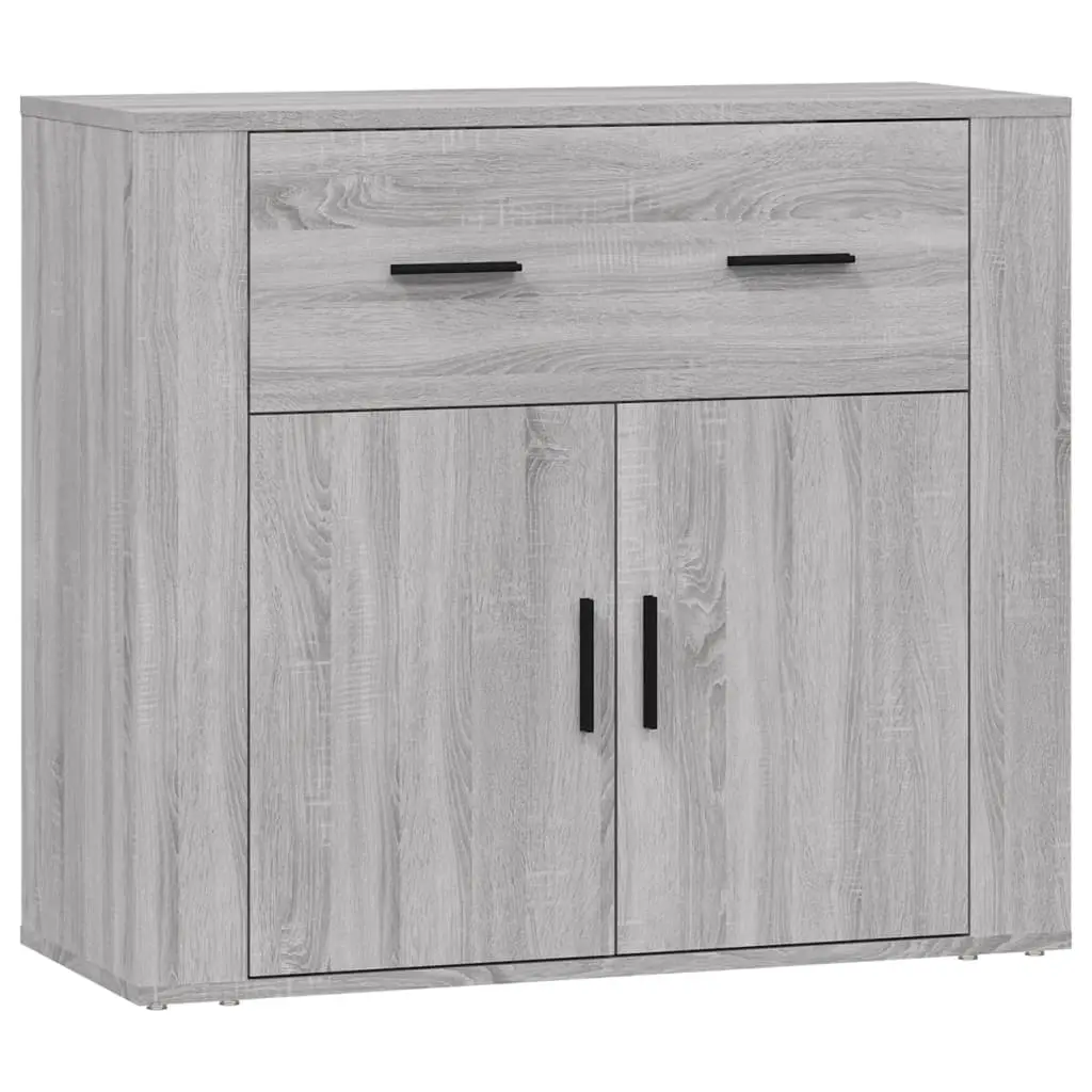 Sideboard Grey Sonoma 80x33x70 cm Engineered Wood 816574 - Furniture