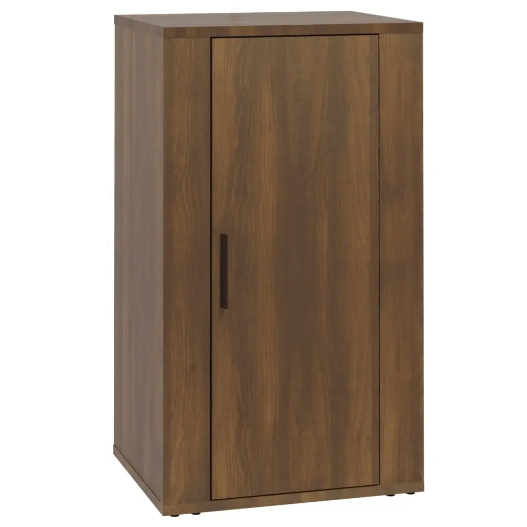 Sideboard Brown Oak 40x33x70 cm Engineered Wood 819419 - Furniture